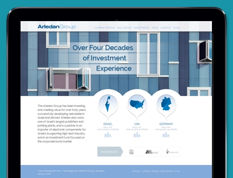 עיצוב בנייה ופיתוח אתר