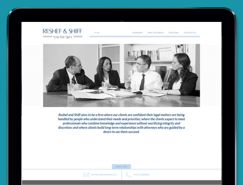 עיצוב בנייה ופיתוח אתר