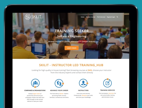 עיצוב בניה ופיתוח אתר SKiLIT