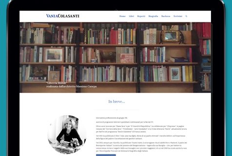 אתר וורדפרס לסופרת